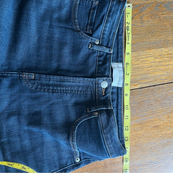 Everlane The Curvy High Rise Skinny Jeans Dark Indigo Size 30 Crop - Picture 11 of 15